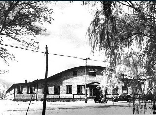 Crystal Palace Ballroom at Paw Paw Lake - Old Photo (newer photo)